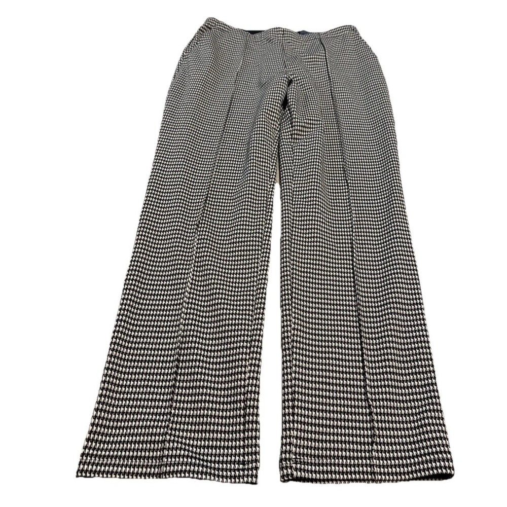 M & S Collection Pull On Womens Check‎ Black Brown Mix Size 14 Womens
